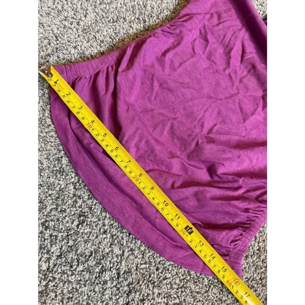 Lululemon See Info In The Flow Tank Heathered Regal Plum